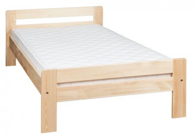 Postel z borovice 2 90x200